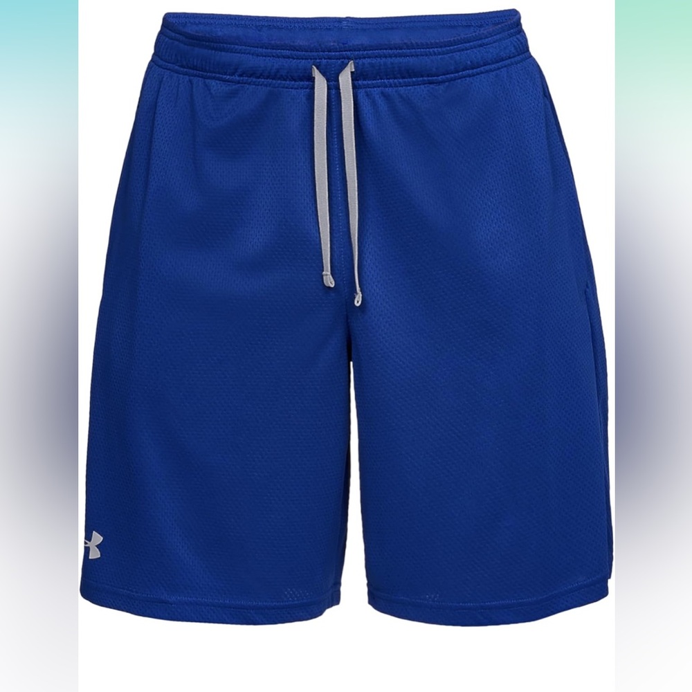 Under armor men’s tech mesh 9” shorts size medium..royal blue (NWT)
